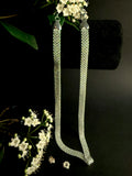 MERO 925 Sterling Silver Braided Choker Necklace