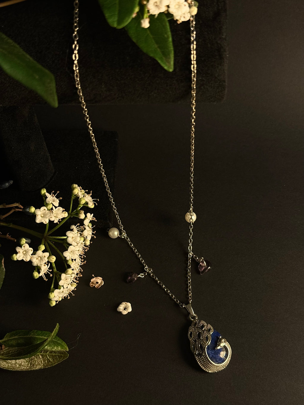 Peacock Necklace | Mero Gems